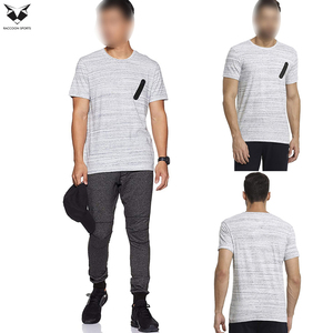 T-shirts tricotés 100 % coton pour hommes, couleur unie, qualité supérieure, prix usine, personnalisables, meilleur fournisseur, tendance 2026 - Product Image 6