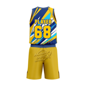 Camiseta de Baloncesto Sublimada con Cuello en V y sin Mangas, Uniforme de Baloncesto, Pantalones Cortos, Mochila, Diadema, Logotipo del Equipo 68 - Product Image 4