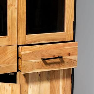 Vitrina Vandana Vesta Prime con Cuatro Puertas, Mueble de Almacenamiento Moderno de Madera Sólida - Product Image 4