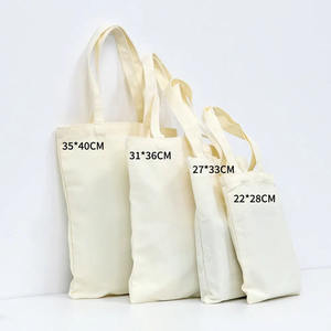 Bolsa de Lona Personalizada con Logotipo, Resistente, Reutilizable, para Compras, con Asa para el Hombro, Embalaje en Caja, para Uso Diario - Product Image 2