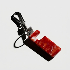 4GoodThings Eco-Friendly Polyethylene Recycled Plastic Stainless Steel Polished Digital Printing <b>Personalized</b> <b>Keychain</b> - Product Image 5