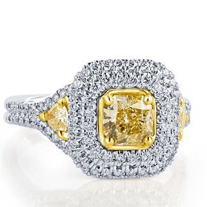 Elegant Design Radiant Cut Lab Grown Diamond Prong Set <b>Ring</b> in 14K White Gold <b>Wedding</b> & Engagement Diamond <b>Ring</b> for Wholesale - Product Image 1
