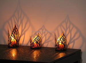 ที่ยึดสามกลีบแบบทันสมัยสำหรับตกแต่งบ้านและปาร์ตี้สำหรับคริสต์มาสด้วยการตกแต่ง impex - Product Image 3