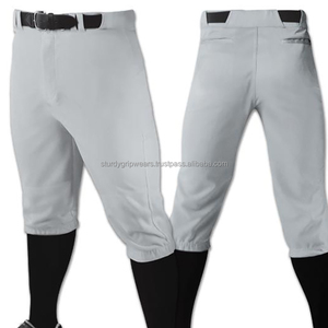 Pantalones Cortos Deportivos Unisex de Béisbol y Sóftbol con Rayas y Ribete, Transpirables, de Secado Rápido, Antibacterianos, para Adultos - Product Image 3