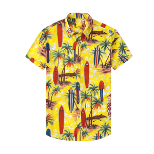 Premium Sublimation Beach <b>Shirt</b> Tropical Hawaiian Style Summer Holiday <b>Shirt</b> Professional Manufacturer - Product Image 4