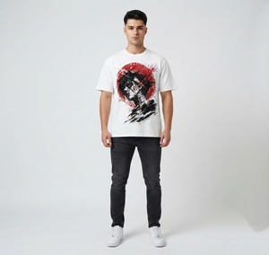 เสื้อยืดพิมพ์ลายกราฟิกผ้าเจอร์ซีย์คอตตอน 100% แบบสั่งทำพิเศษ สไตล์วินเทจสุดเทรนดี้ แขนสั้น สำหรับทุกเพศ ใส่สบายในฤดูร้อน - Product Image 4