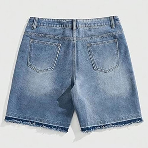 Shorts de Mezclilla para Hombre de Alta Calidad a Buen Precio, la Mejor Fabricación, Logotipo de Marca, Fáciles de Usar, Recién Llegados - Product Image 3