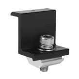 Kit de fixation solaire VNTECH GLOBAL VNG-EC30 30 mm en aluminium anodisé pour accessoires de montage de modules photovoltaïques, haute durabilité, vente en gros - Product Image 5