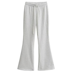 Pantalones de Campana para Mujer con Logotipo Personalizado Premium, Cintura Alta, Elásticos, Diseñados para un Estilo Casual Moderno - Product Image 1