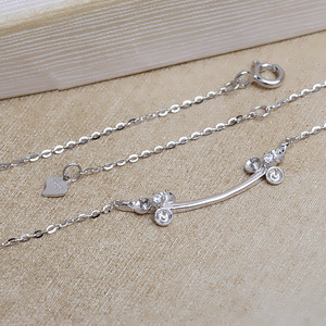 Accessoire en argent S925 multi-perles DIY pour collier avec visage souriant, chaîne porte-perles, perles lâches de 3 à 3,5 mm, accessoire JG5357 - Product Image 3