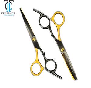 Ciseaux de barbier professionnels en acier inoxydable, ciseaux à cheveux pour salon, TARIQ CRAFTED INDUSTRIES - Product Image 2