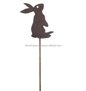 Bon fer matériel fleur plante bâton moderne concepteur jardin pieu dans élégant avec bâton en métal de qualité Durable en gros - Product Image 1