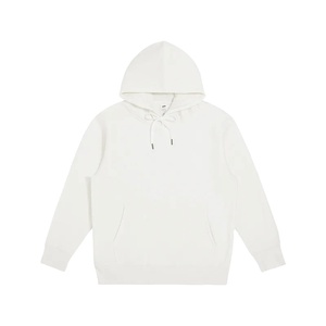 Men's Heavy <b>Weight</b> Pullover Hoodie 400 Gsm Thick Cotton French Terry Fleece with Custom Logo <b>Blank</b> Plain Design - Product Image 5