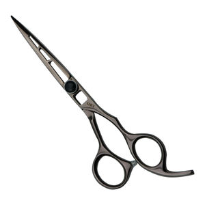 Ciseaux à cheveux élégants de 6 pouces réglables pour droitiers, en acier inoxydable 4Cr13, à bord tranchant, manche moyen, pour salon professionnel - Product Image 2