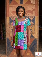 Tissu imprimé africain en cire du Kenya, polaire corail, kitenge Ankara personnalisé, vêtements traditionnels résistants aux taches pour garçons, fabricant OEM ODM