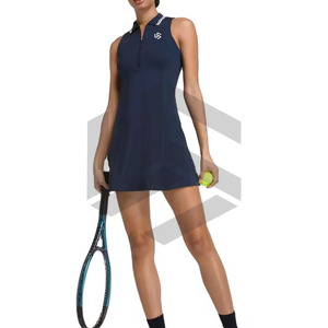 Conjunto Deportivo de Golf y Tenis al por Mayor: Camiseta Polo Corta Transpirable de Manga Corta y Falda Plisada - Product Image 1