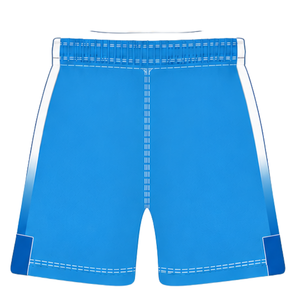 Ensemble de rugby bleu ciel et blanc, maillot à manches courtes avec fermeture éclair sur le devant, short assorti, respirant, uniforme de sport pour l'entraînement en équipe - Product Image 6