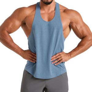 Débardeur de Compression Respirant en Coton Anti-UV à Séchage Rapide pour Hommes, Idéal pour la Musculation, la Course et la Gym – Vente en Gros OEM Personnalisée - Product Image 2