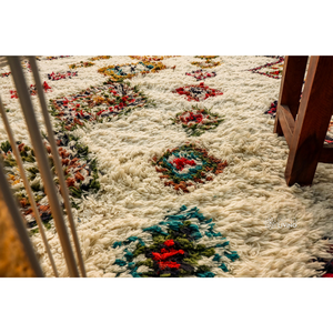 Tapis bohème en laine tissé à la main RTS |   2000–3000 GSM |   Tissage plat multicolore |   Quantité minimale de commande faible - Product Image 6