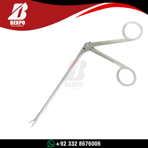 Forceps Nasal Droit Manuel de Haute Qualité à Mâchoires Fenêtrées 4x10mm en Acier Inoxydable Certifié CE, Instrument Chirurgical ORL - Product Image 4