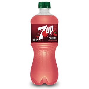 7UP Cherry Soda 12oz Soda pétillant cerise-citron-lychee du fabricant Unique 7UP Soda aromatisé à la cerise 355ml x 24 canettes Sans caféine le meilleur - Product Image 3