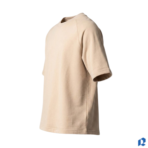 T-shirt pour homme, coupe ample, à porter tous les jours, 100% coton, décontracté, manches raglan, logo personnalisé, vente en gros, fabricant OEM - Product Image 2