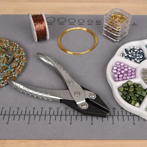 Alicates de Punta Plana y Semicircular de 140 mm, Herramienta para Hacer Joyas ZetomedPro - Product Image 5
