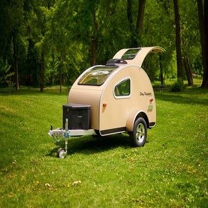 Customized New Luxury Aluminium European Design Travel Teardrop Off-Road Camper Trailer for Apartment and House Use - Product Image 6