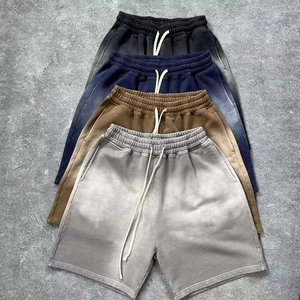 Hot Summer High Quality Men Two Piece Shorts <b>Set</b> Men Suits Acid Wash Cotton 100% T Shirts Jogger Running Stone Wash Shorts <b>Sets</b> - Product Image 6