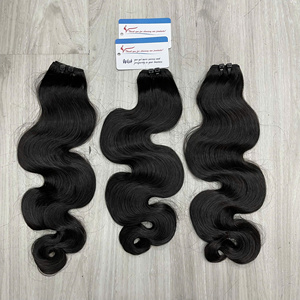 Extensions de cheveux humains vietnamiens 100 % naturels, ondulés à la vapeur, qualité supérieure, plusieurs couleurs, aspect doux et naturel, longs – Vente chaude - Product Image 3