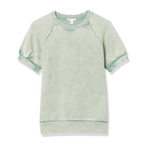 Novedades en Ropa de Moda Primavera para Mujer, Conjunto de Sudadera con Capucha y Pantalones Cortos con Lavado Ácido, Conjunto de Pantalones Cortos con Lavado Ácido para Mujer a Precio Económico - Product Image 5