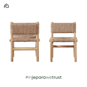 Chaise de salle à manger portable en corde tressée pour l'extérieur, nouveaux modèles, design moderne, résistante à l'eau, pour patio et jardin - Product Image 6