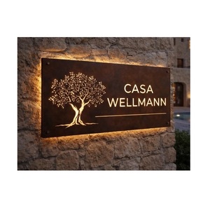 Custom Fashion Logo Charm Making Accessories Hardware Metal Embossed <b>Name</b> Plate - Product Image 1