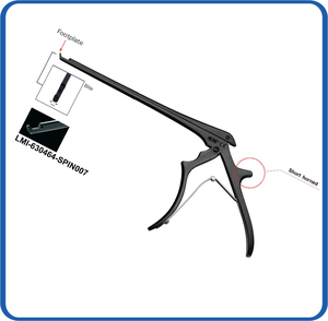 คีมตัดกระดูกเคลือบไทเทเนียมสีดำแบบไม่ติดสิ่งสกปรก ยี่ห้อ Kerrison รุ่น Laminectomy Rongeurs Manual STANDARD Ejector ทำจากสแตนเลสสตีล สามารถนึ่งฆ่าเชื้อได้ - Product Image 3