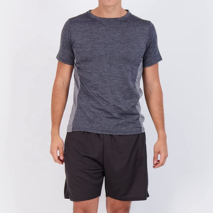 T-shirt à manches courtes pour homme avec poche, 100% polyester, logo personnalisé, séchage rapide, tissu 220g, haute qualité, t-shirts de mode streetwear - Product Image 3