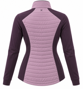 Golfjacken, -westen und Golf-Layering-Bekleidung für Damen |   Lila Sechsfarbige Variationen |   OEM ODM Hersteller |   Sportlicher Stil | - Product Image 2