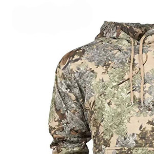 Sweats à capuche de chasse pour hommes de haute qualité, design camouflage, tissu doux, vente en gros. - Product Image 5