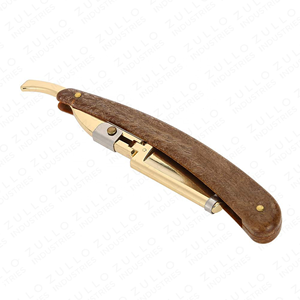 Professional Stainless Steel Straight Edge Razor Set Custom Logo Single Blade Barber <b>Shaving</b> <b>Kit</b> OEM Private Label - Product Image 3