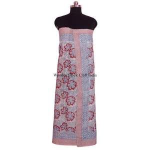 Pareo Estampado Hecho a Mano de la Mejor Calidad para Vestido de Mujer, Precio Bajo, Logotipo Personalizado, Sarong Estampado para Playa, Vestido de Mujer a Precio de Mayoreo - Product Image 5