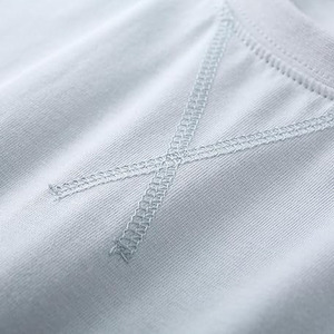 เสื้อยืดคอกลมทรงหลวมสำหรับผู้ชาย ผลิตขายส่ง เสื้อแขนสั้นลำลองสไตล์สตรีทแวร์ พรีเมียม ผ้าฝ้าย 100% รับผลิตแบบ OEM ODM สหรัฐอเมริกา - Product Image 4