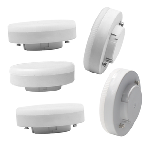 WOOJONG <span class=keywords><strong>GX53</strong></span> Ampoule LED super lumineuse et sans scintillement pour les plafonniers domestiques Large tension 170-264V AC - Product Image 1