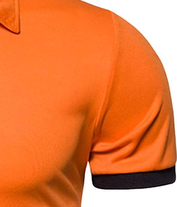 ผ้าถักปักลายสำหรับเสื้อโปโลชาย 100% โพลีเอสเตอร์ เนื้อผ้าเรียบ ระบายอากาศได้ดี แห้งเร็ว - Product Image 4