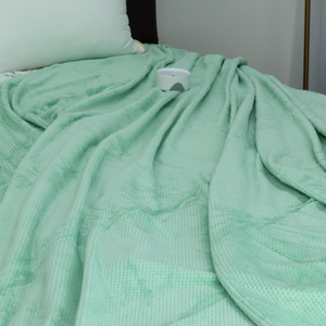 Vente en gros Sherpa Polaire Jeter Couverture Multifonction Solide Couleurs Doux Maison Tricoté Voyage Pique-Nique Corail Polaire Couvertures - Product Image 5