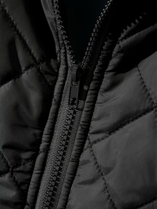 Low MOQ <b>Men</b> Custom Hooded Puffer <b>Vest</b> <b>Thermal</b> Foil Lining Padded Gilet - Product Image 3