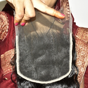 Extensions de cheveux humains bruts vierges indiens bouclés, cuticules alignées, de qualité supérieure, 6*6 HD Closure, provenant d'un seul donneur, vente en gros - Product Image 1