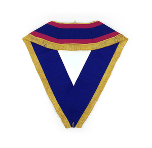 Collar Masónico Azul Rey y Rosa Satinado, Fabricante OEM ODM, Proveedor Mayorista de Regalia Ceremonial - Product Image 2