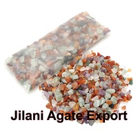 Pierres d'agate mélangées de qualité supérieure, pierres précieuses polies, 5-15 mm, forme irrégulière, pour la décoration intérieure, prix de gros, mascotte