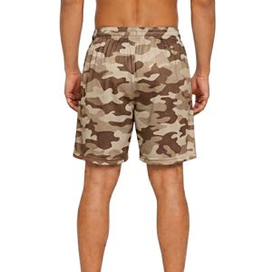Shorts de sport pour homme en maille respirante, camouflage désertique premium, motif kaki imprimé, séchage rapide, pour entraînement de basketball - Product Image 2