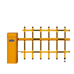 Sistema de Barrera Eléctrica Abatible para Estacionamientos en Carreteras y Autopistas, Barandilla de Acero Galvanizado en Caliente - Product Image 1