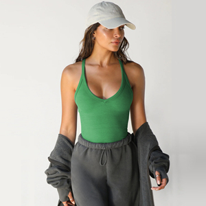 Aoyema Débardeur Homme Personnalisé d'Été Sans Manches Basique Col Rond pour Course, Gym, Fitness, Musculation, Style Stringer et Dos Nageur Décontracté - Product Image 4
